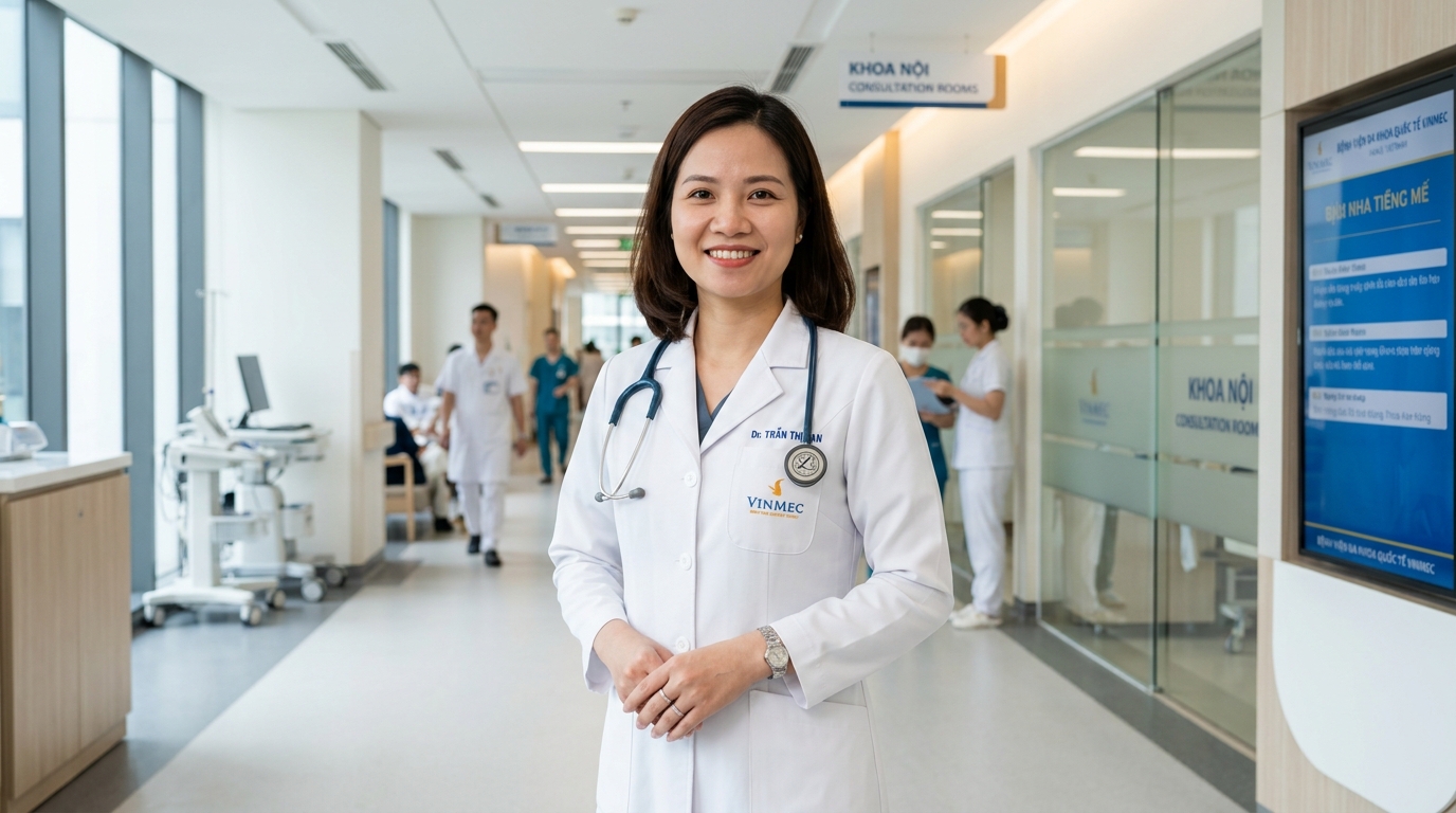 Áo Blouse Phòng Khám Bác Sĩ Chuẩn Y Khoa: Tinh Khiết, Trang Nghiêm & Tôn Vinh Lương Y