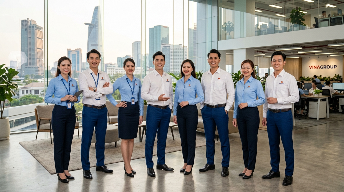 Áo Sơ Mi Đồng Phục Văn Phòng Cao Cấp: Đẳng Cấp Chuyên Nghiệp Tôn Vinh Hình Ảnh Doanh Nghiệp