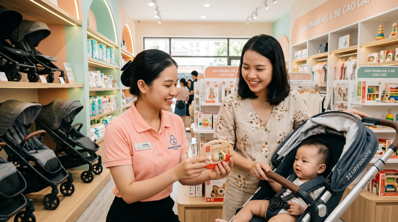 Đồng Phục Chuỗi Mẹ & Bé: Dịu Nhẹ, An Toàn Tuyệt Đối & Tràn Ngập Sự Yêu Thương