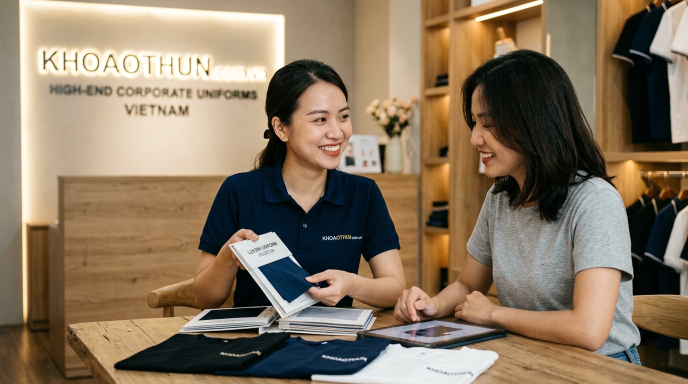 Tư vấn mẫu vải và may mẫu đối chứng 24h